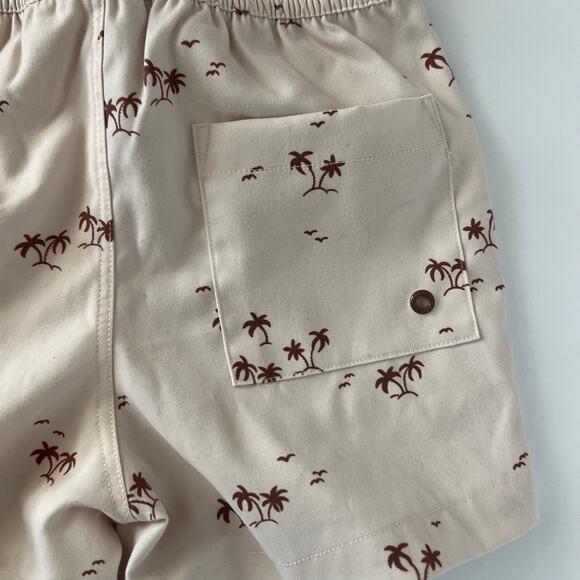 Rylee + Cru palm tree swim shorts - Picture 7 of 8